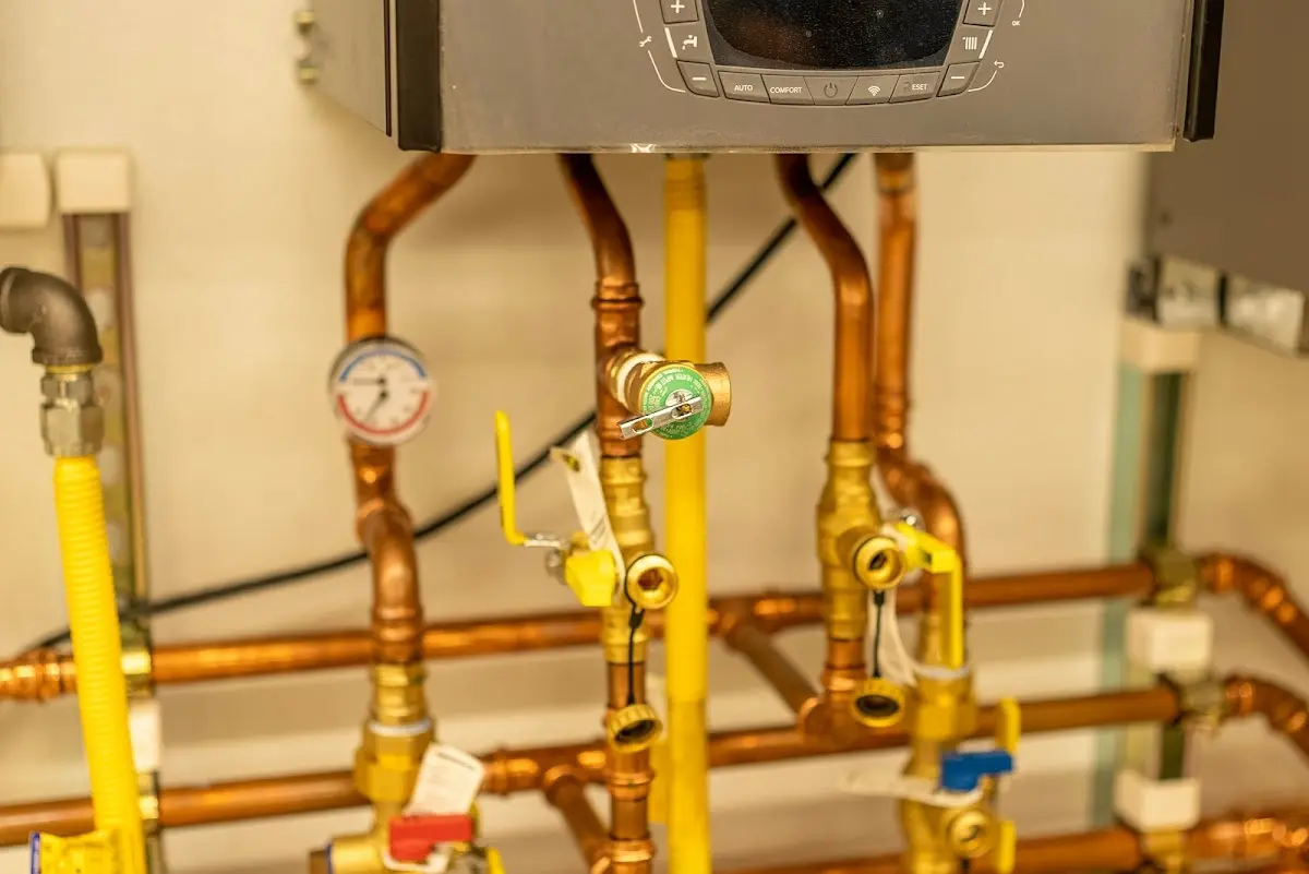 Licensed technician providing Water Heater Installation for a homeowner in Russell